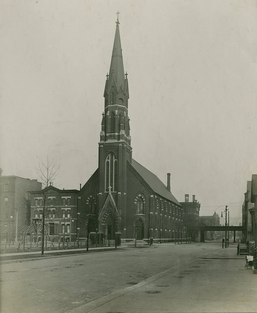 " St. Joseph, Hill and Orleans"--Photograph verso.