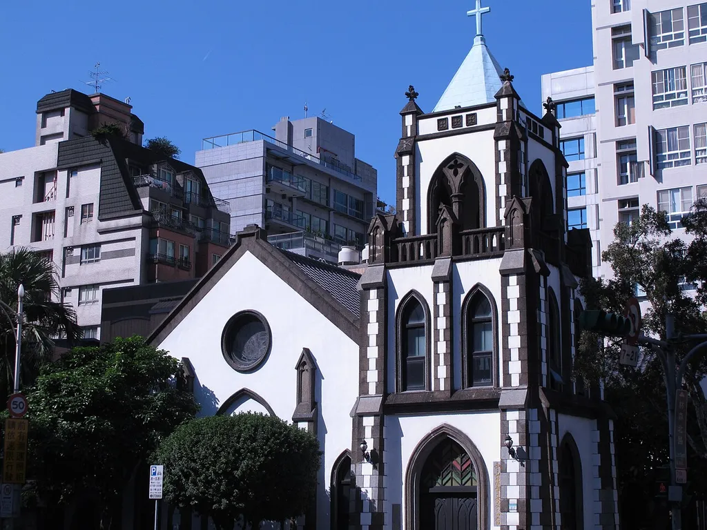 Taipei Chung-Shan Presbyterian Church(original Taipei Sei-Ko-Kai Taishōchō Church, in the Province of Anglican Episcopal Church in Japan).