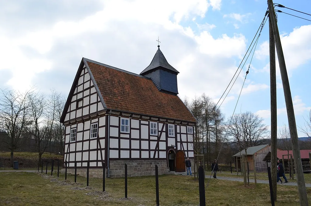 Hessenpark, Kirche aus Kohlgrund