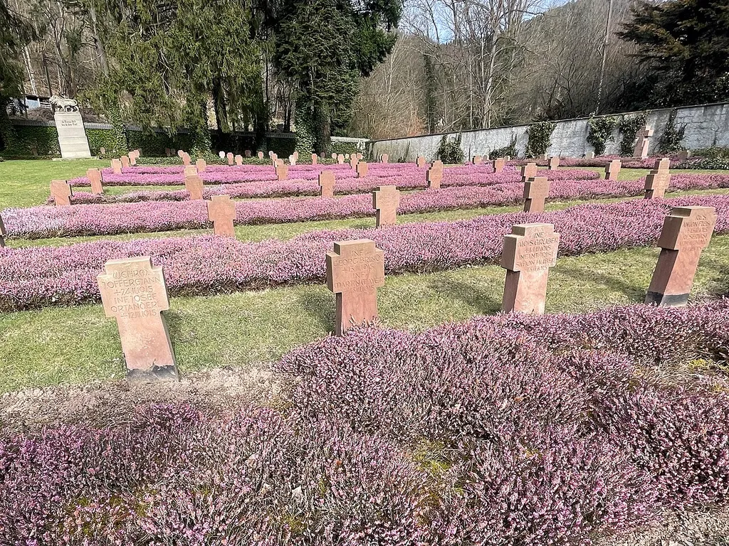German military cemetery section of Munster Military Cemetery