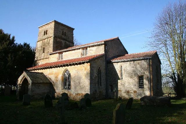St Peter's parish church, Kingerby, Lincolnshire, seen from the southeast