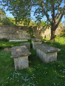 Three Monuments In Churchyard About 25 Metres South Of Chancel Of Church Of St Cyriac