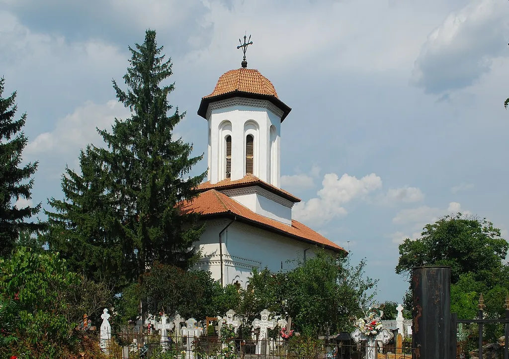 Church of the Anounciation in Vernești, Buzău County, Romania