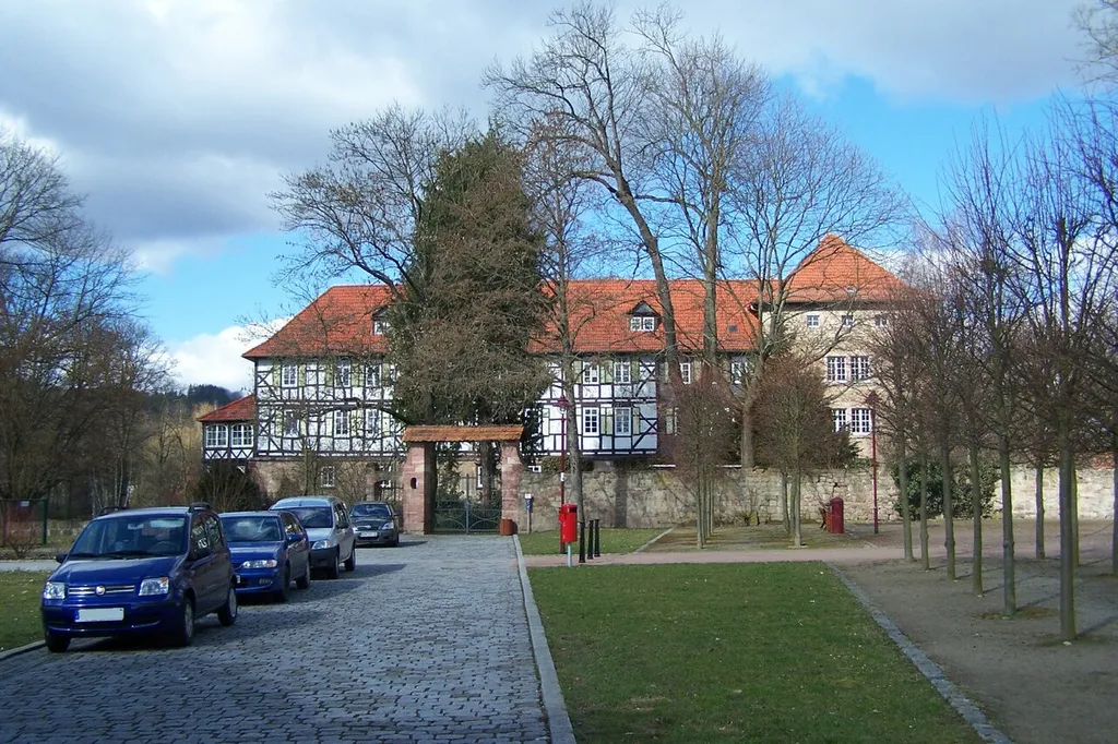 The castle in Stadtlengsfeld, viewing from east side.