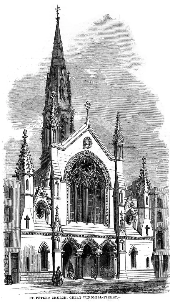 St. Peter's Church, Great Windmill Street