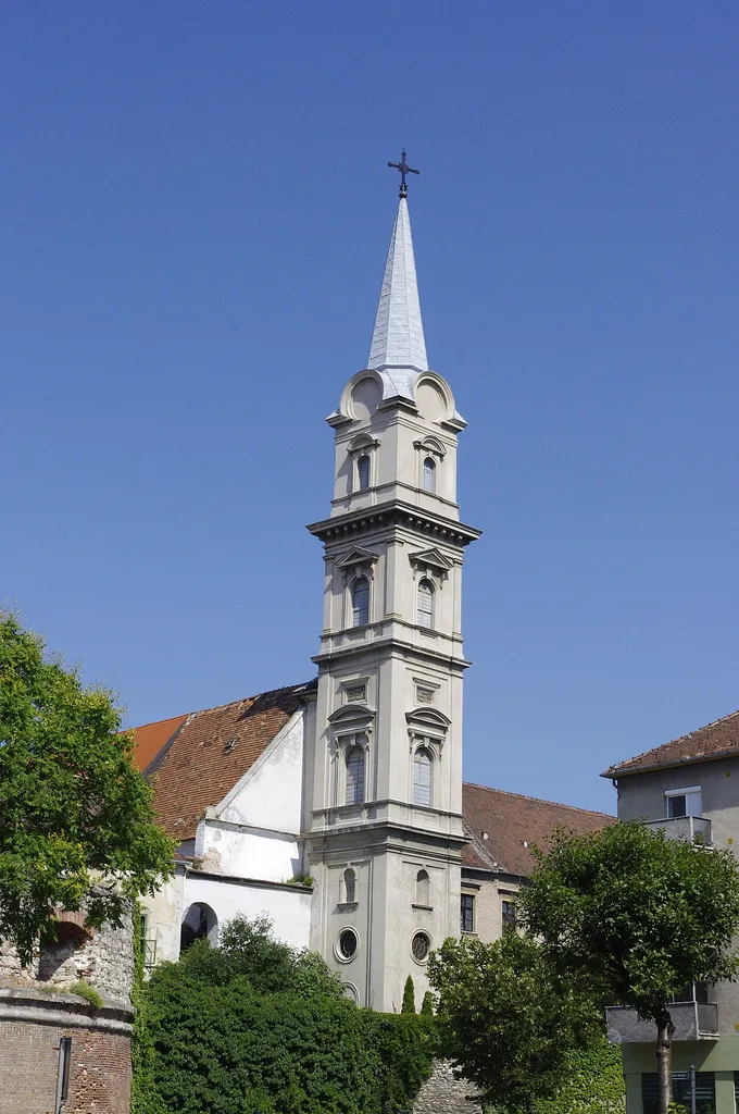 Sopron, Ungarn - Kirchturm von St György.
