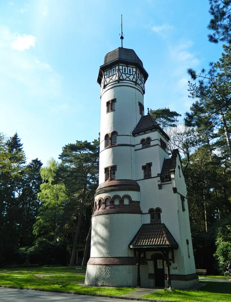 Ohlsdorf Cemetery water tower