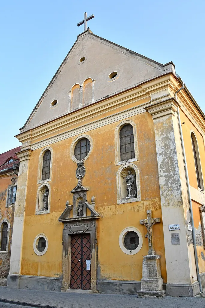 Franciscan church in Pápa, Veszprém, Hungary