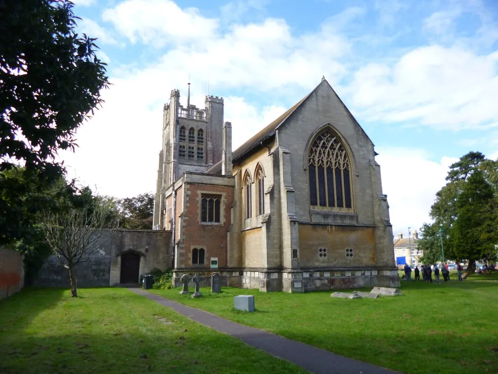 St Clement's parish church, Boscombe, Dorset, seen from the east