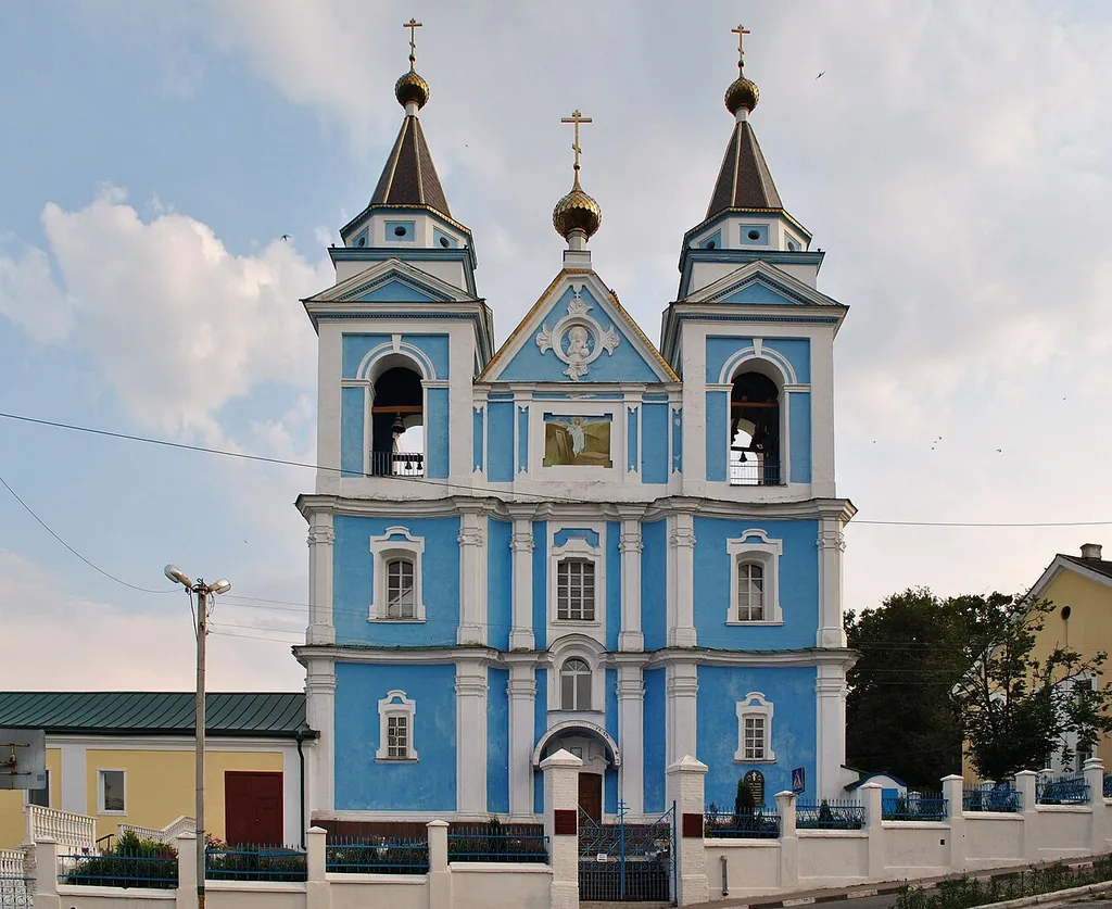 Church of Saint Michael Archangel in Mazyr (Belarus).