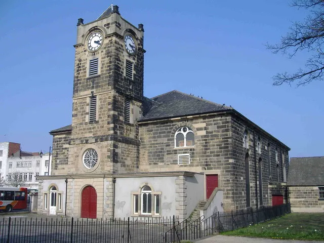 St Hilda's parish church, South Shields, Tyne and Wear, England, seen from the southwest