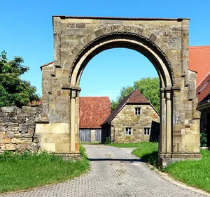 Monastery gate