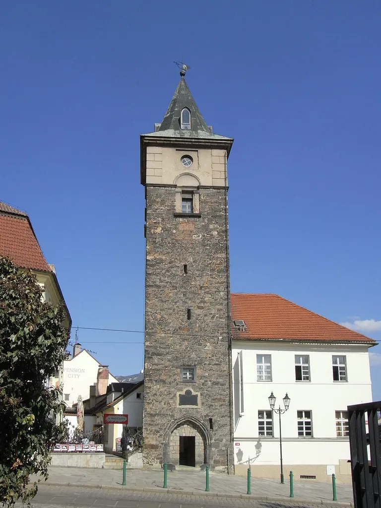 Old water tower in Plzeň