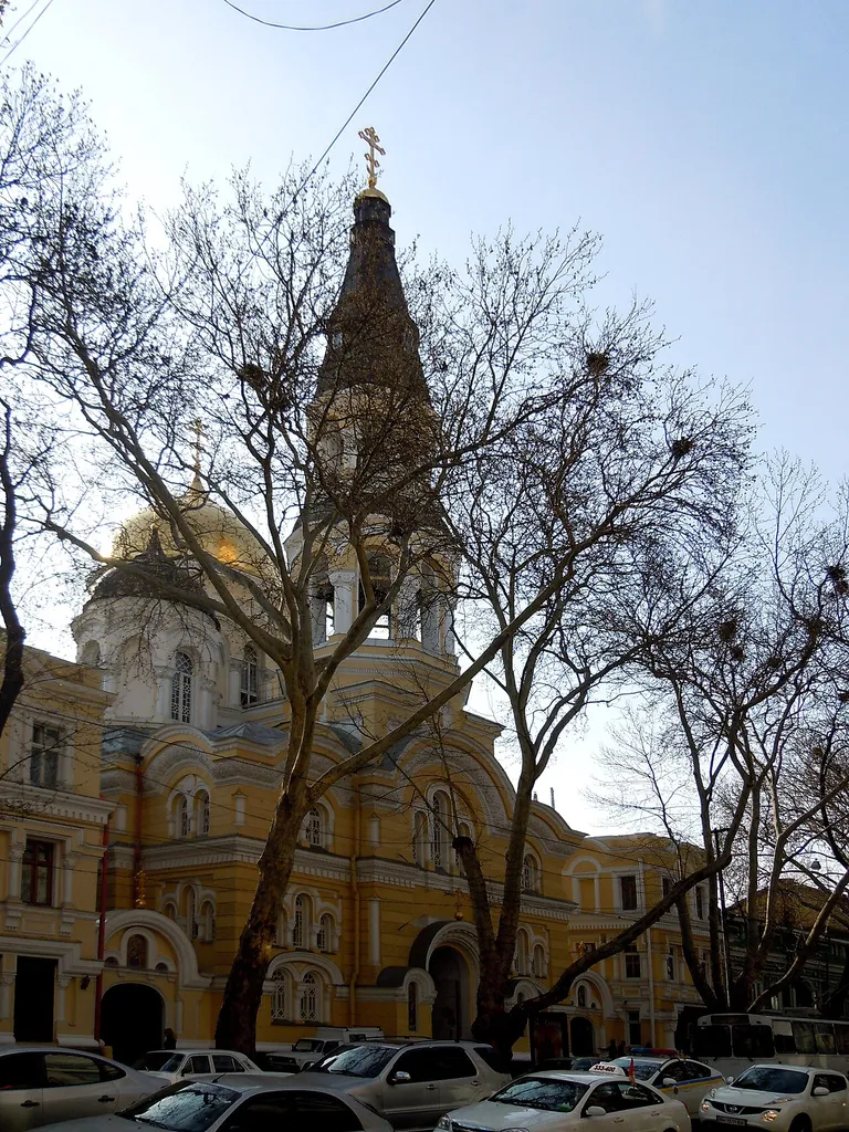 St. Elias Monastery (Odessa), the building of the St. Elias church of Athos yard (1896, monument of architecture and and urban development, of local significance)