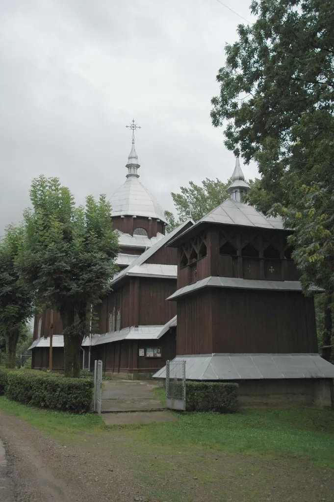 Poland, Kormanice - wooden church.