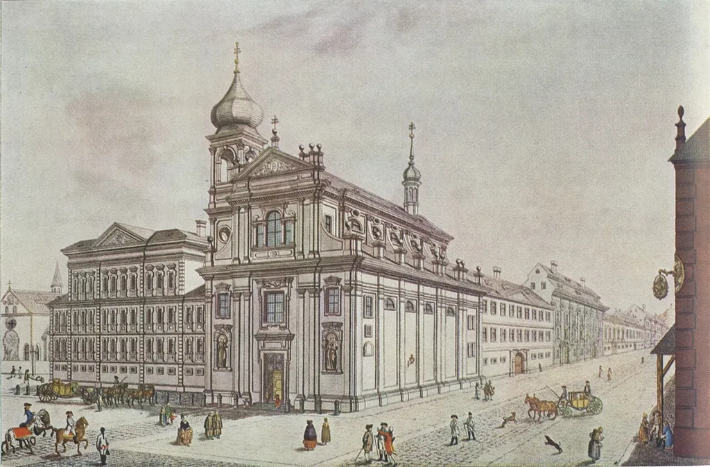 Josef Ant. Scotti de Cassano - Hybernská ulice (1785)
