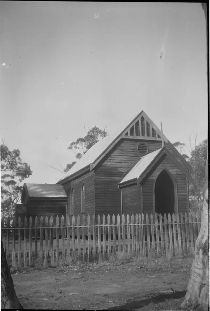 Wooden church building in Greenhills, Western Australia.