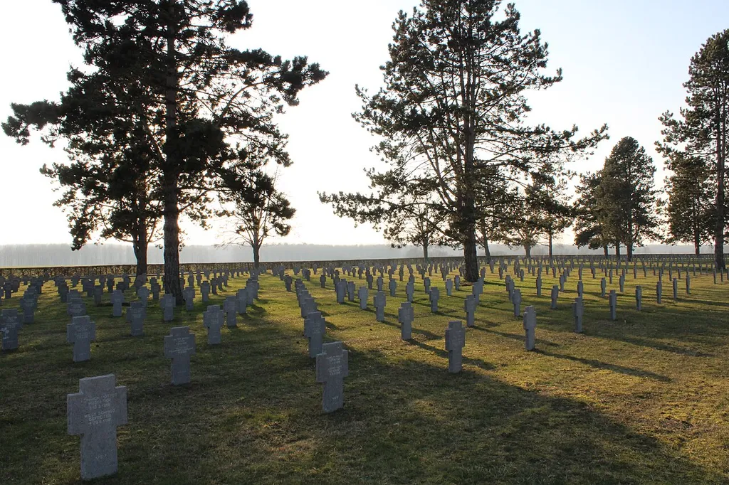 Champs German military cemetery