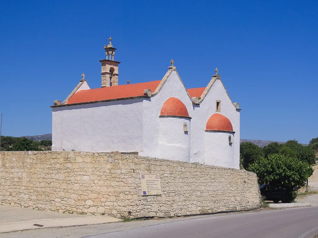 The church of Saint Catherine at Etia, Sitia.