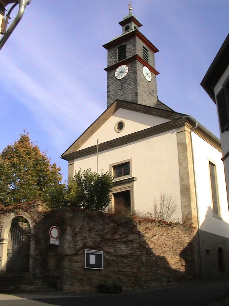 kirche callbach - aussenansicht