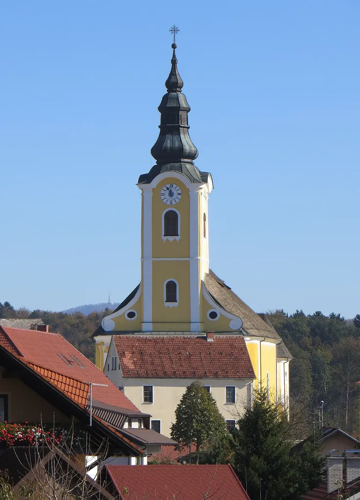 Saint Martin's Church in Ponikva, Municipality of Šentjur, Slovenia