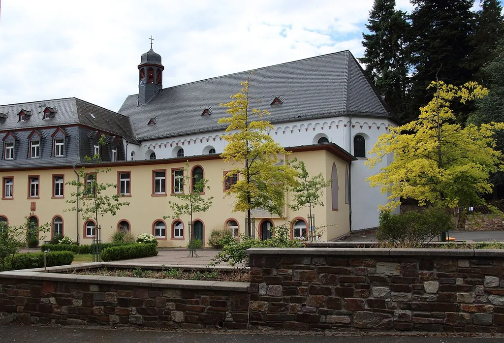 Former Cistercian monastery Kloster Marienhausen, Aulhausen, Hesse, Germany