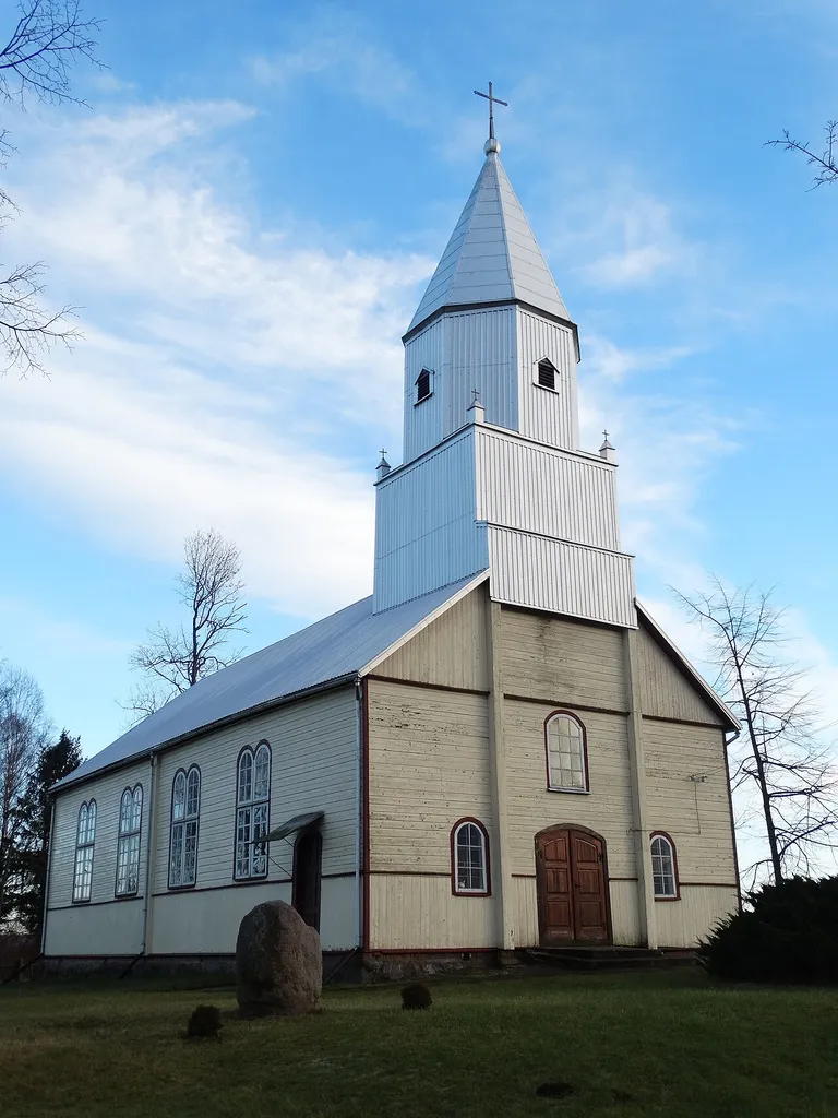 Evangelical-Lutheran Church, Skirsnemunė, Jurbarkas district, Lithuania