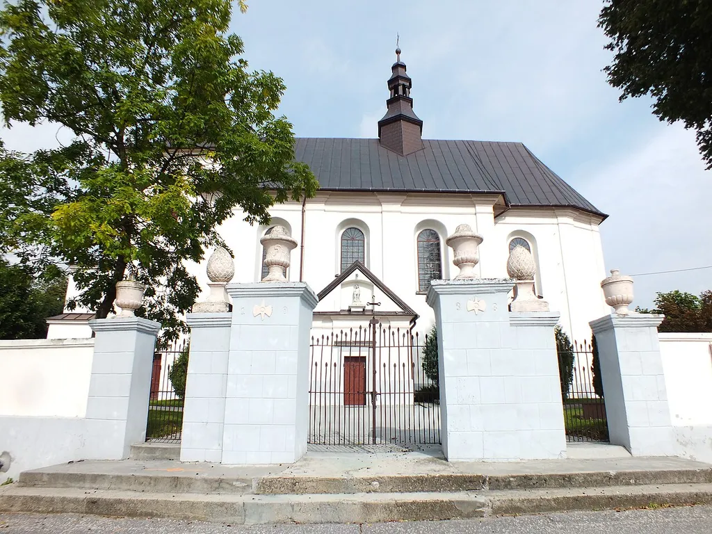 Złotniki, kościół par. pw. Wszystkich Świętych, 1666, 1786-1804 r.