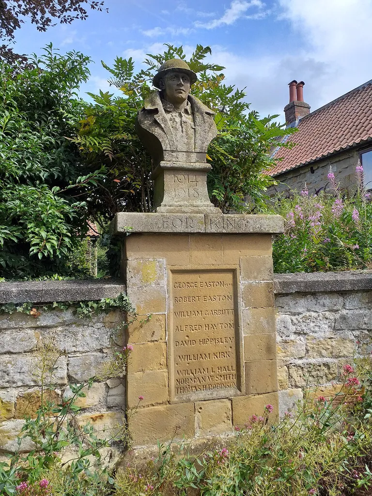 War Memorial Set In Wall Approximately 7 Metres To South Of Churchyard South Gateway