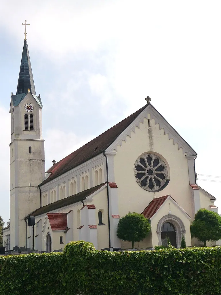 Die Pfarrkirche St.Laurentius in Otzing