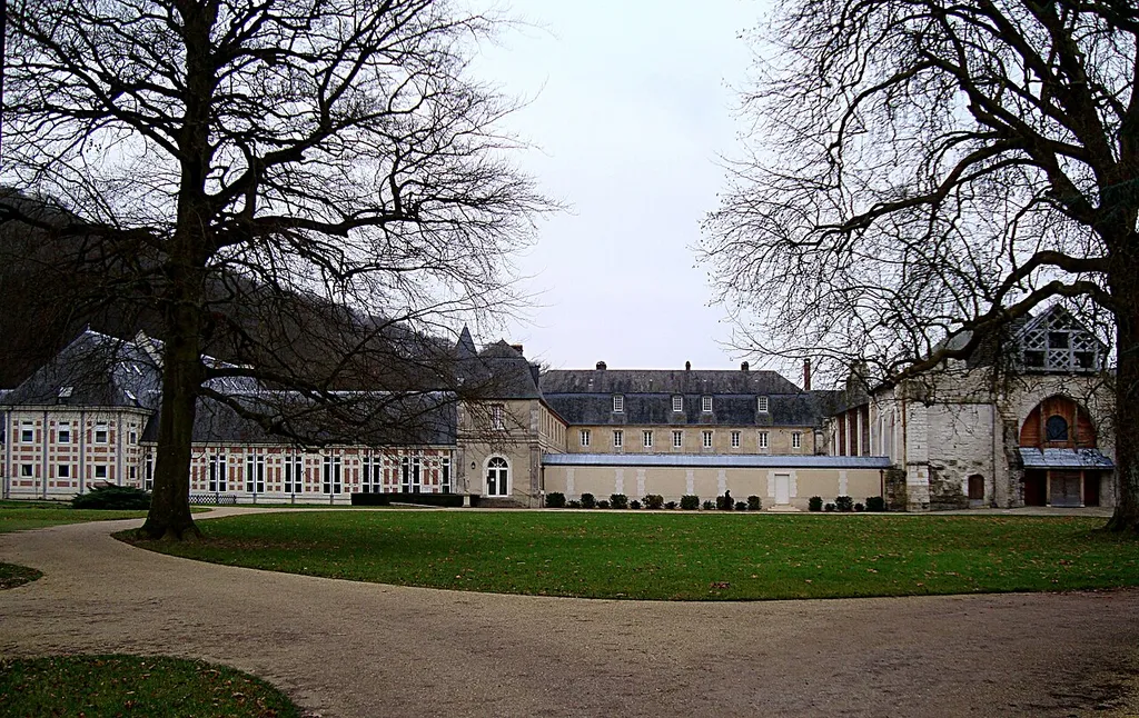 L'Abbaye Notre-Dame du Pré à Valmont (Seine-Maritime).