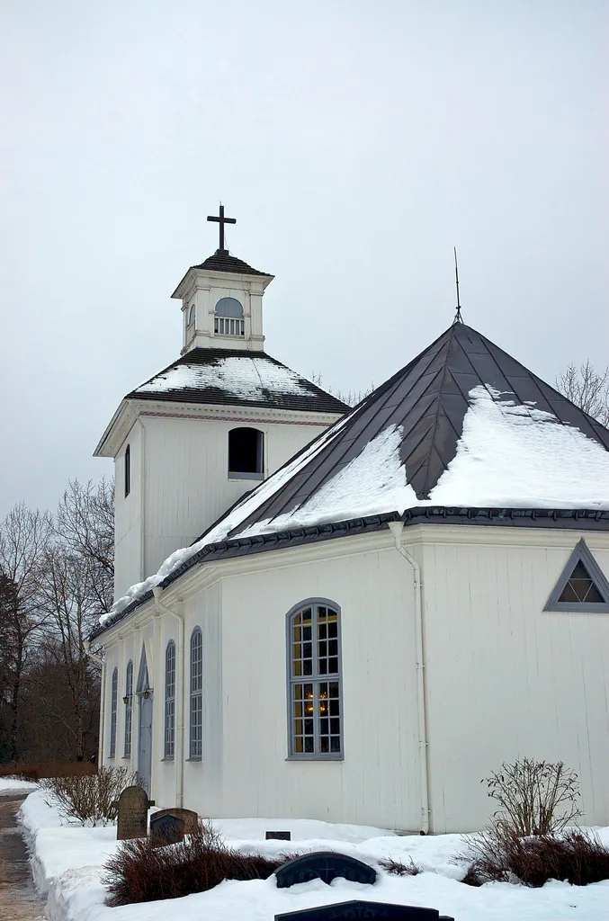 Exteriör Håcksviks kyrka