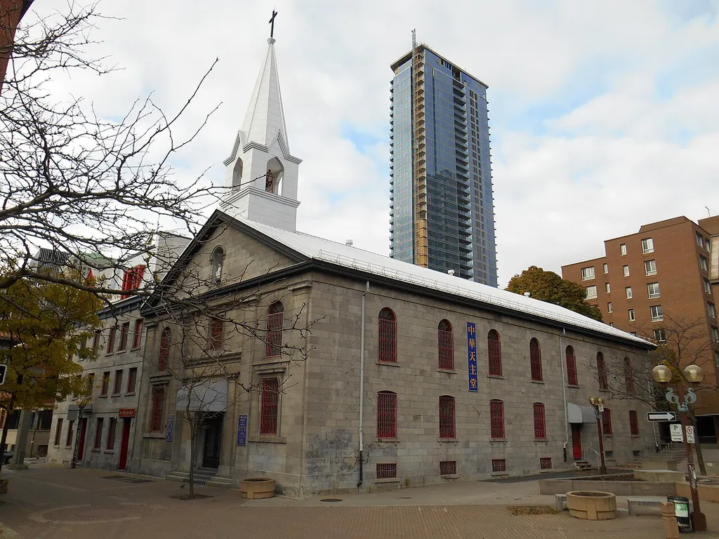 Chinese Catholic Mission Church, 205-211 De La Gauchetiere Street West, Montreal