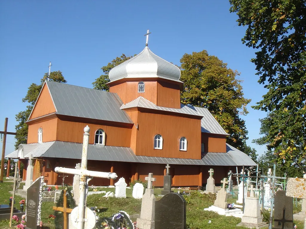 Церква Св.Миколи (дер.), с. Нагуєвичі (Івана Франка),