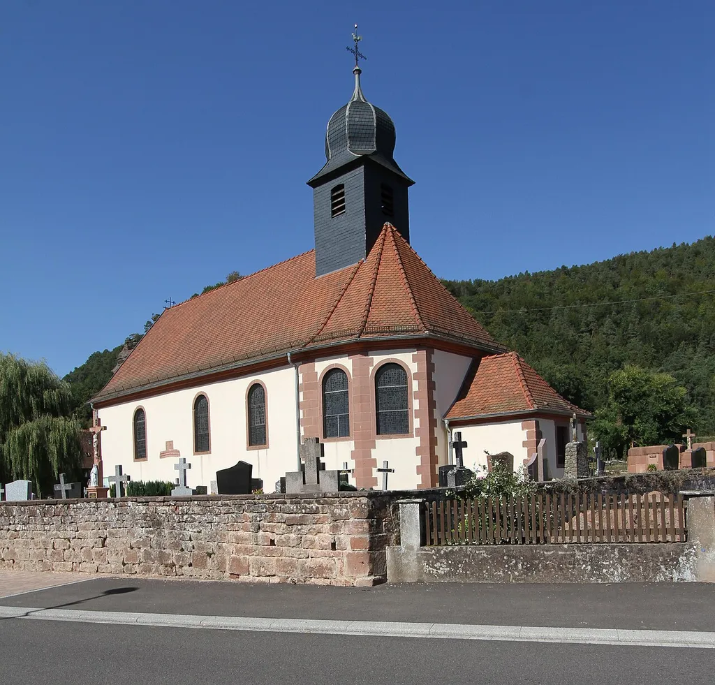 Church of Saint Martin in Obersteinbach.