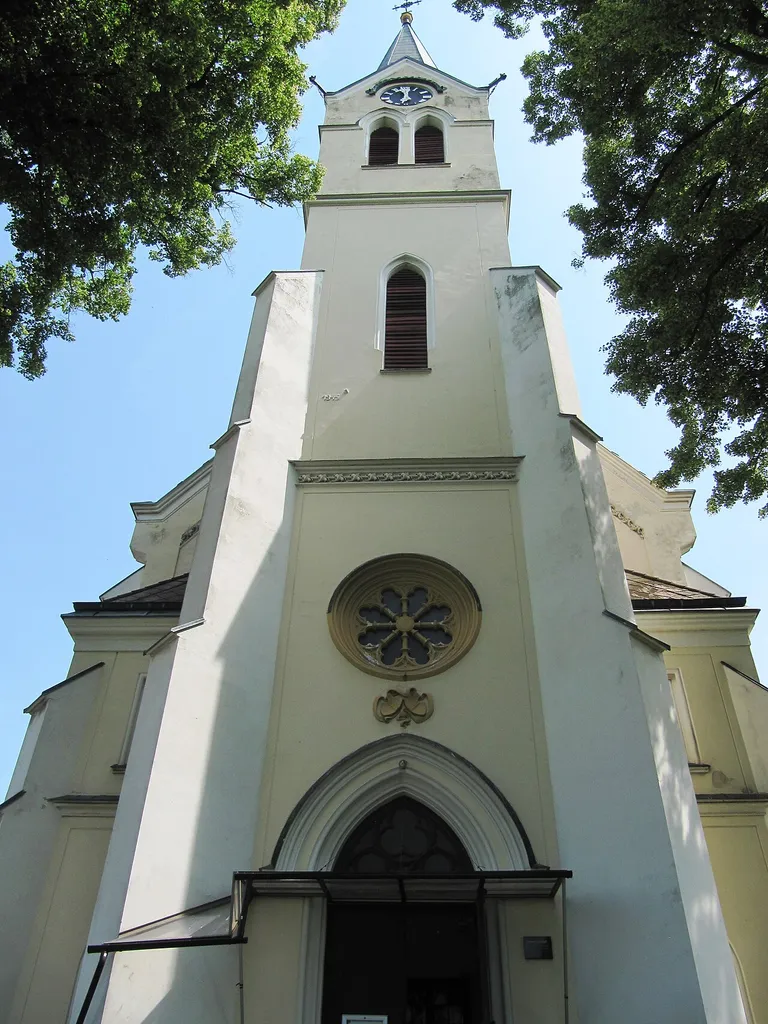 Pustějov, Nový Jičín District, Czech Republic. Church of Saint Mary Magdalene.