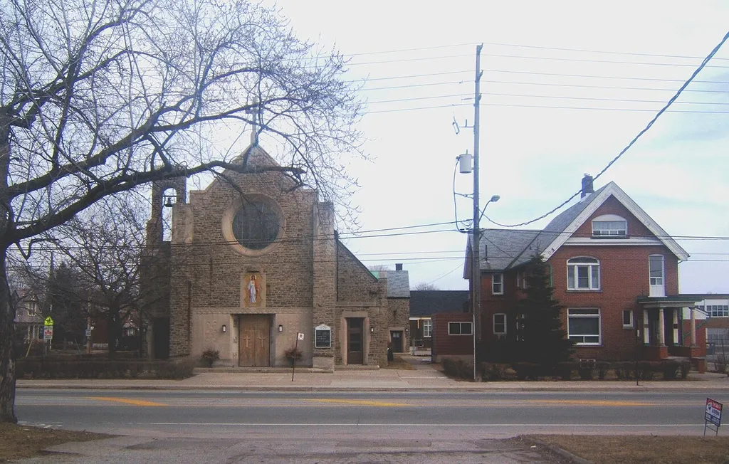 St. Leo's Roman Catholic Church &amp; Rectory on Royal York Rd. (formerly Church St) Mimico