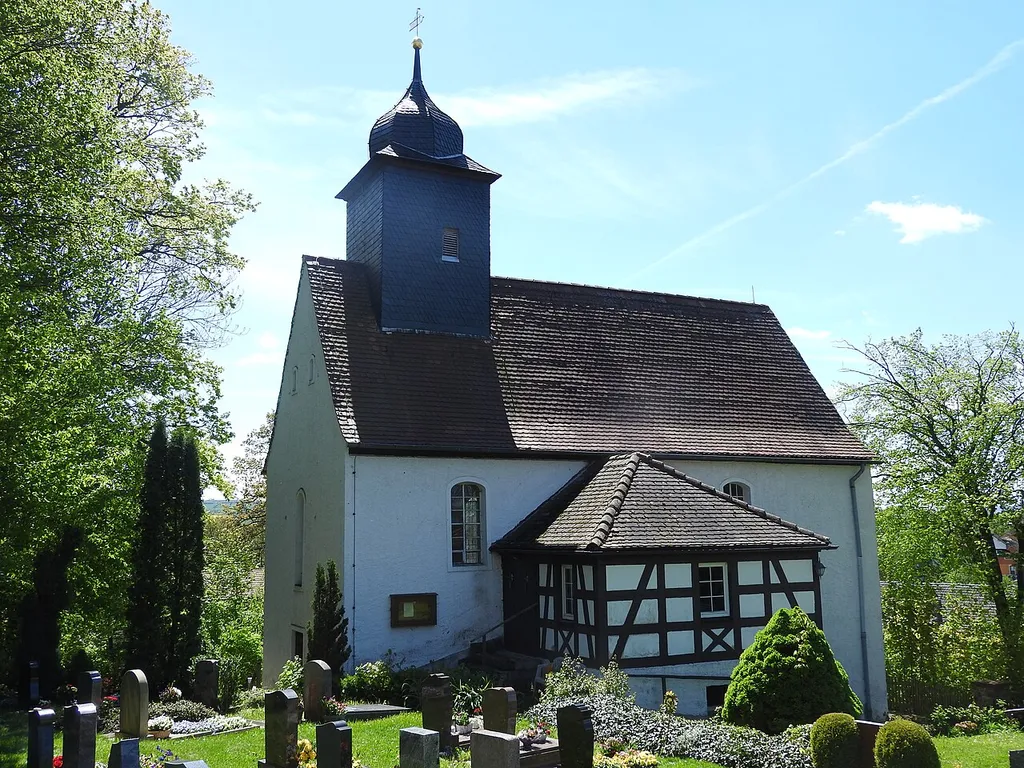 Kirche in Molbitz, Neustadt an der Orla in Thüringen