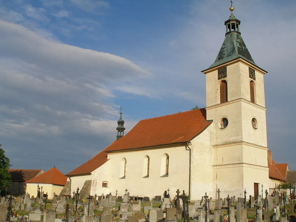 All Saints church in Kovářov (Písek District)