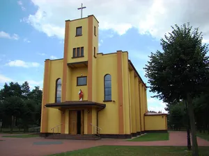Sacred Heart church in Poraj