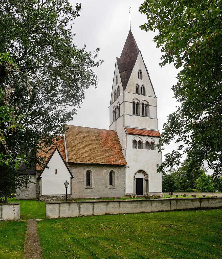 Vall church (Swedish: Valls kyrka) is a medieval church on the Swedish island of Gotland. The largely Romanesque church dates from the 13th century. It belongs to the Diocese of Visby.
