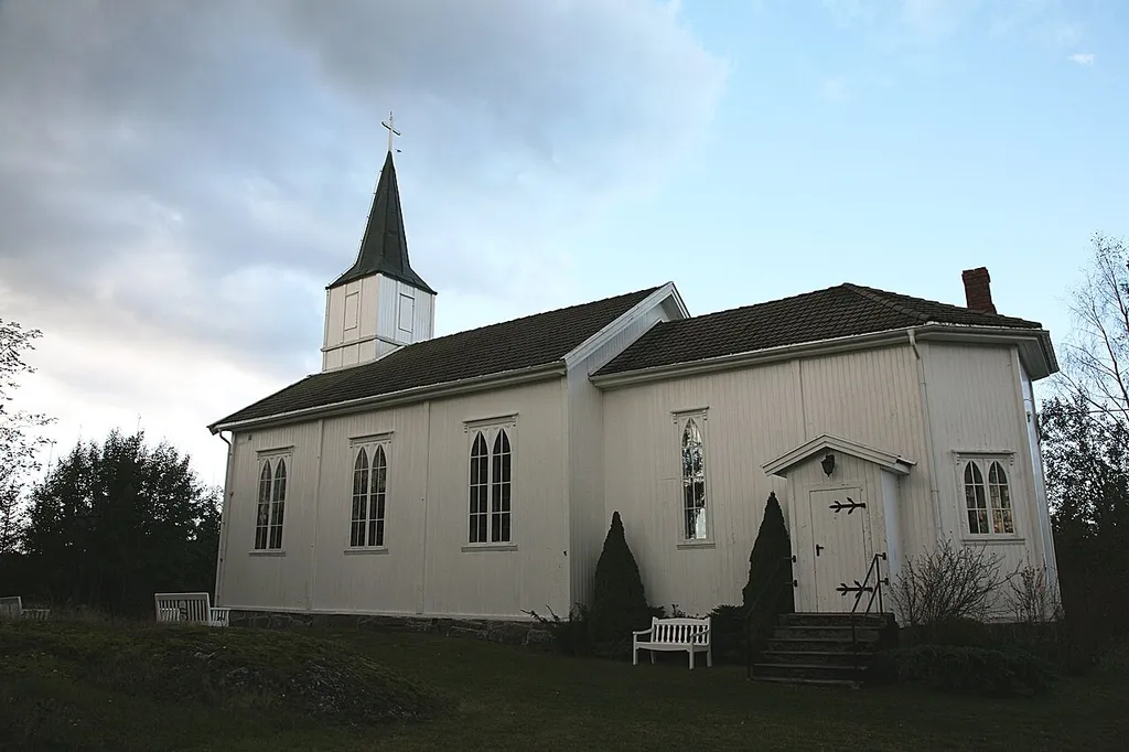 Klund church in Marker, Østfold, Norway