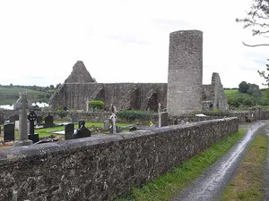 Drumlane Church and Round Tower