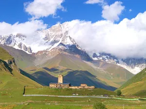 Ushguli church of the Mother of God