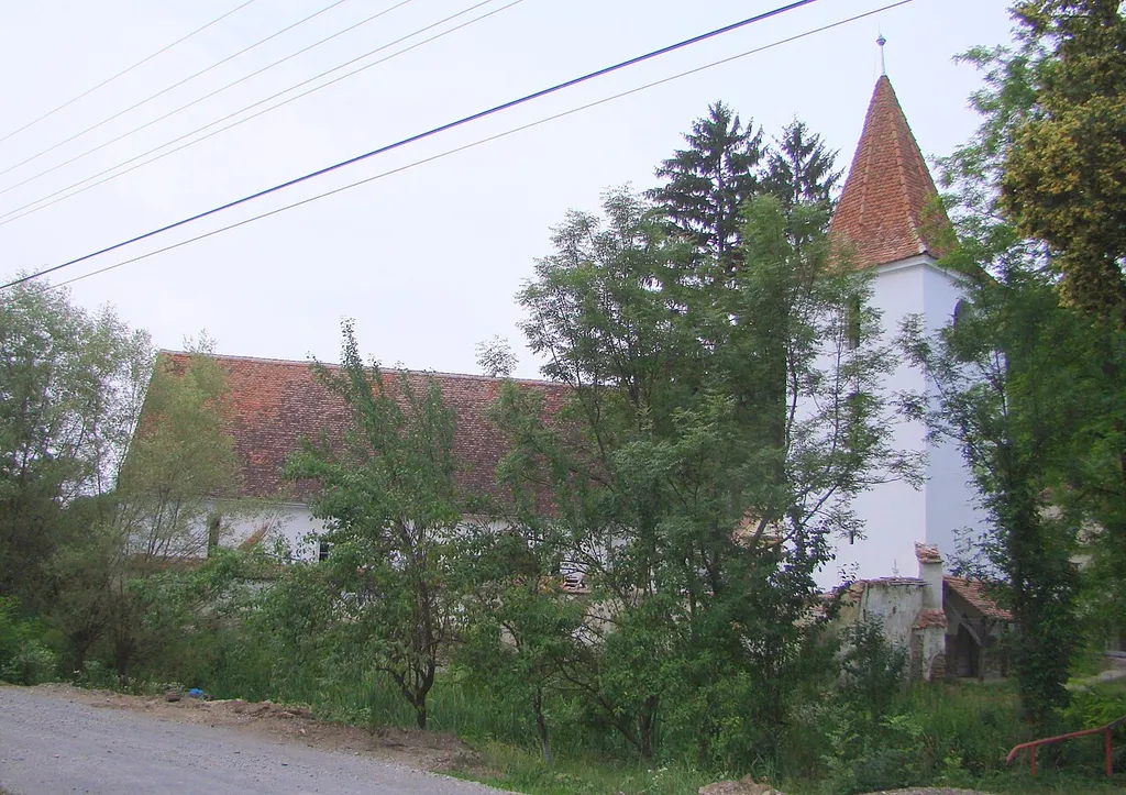 Lutheran church in Seleuș (Zagăr), Mureș county, Romania