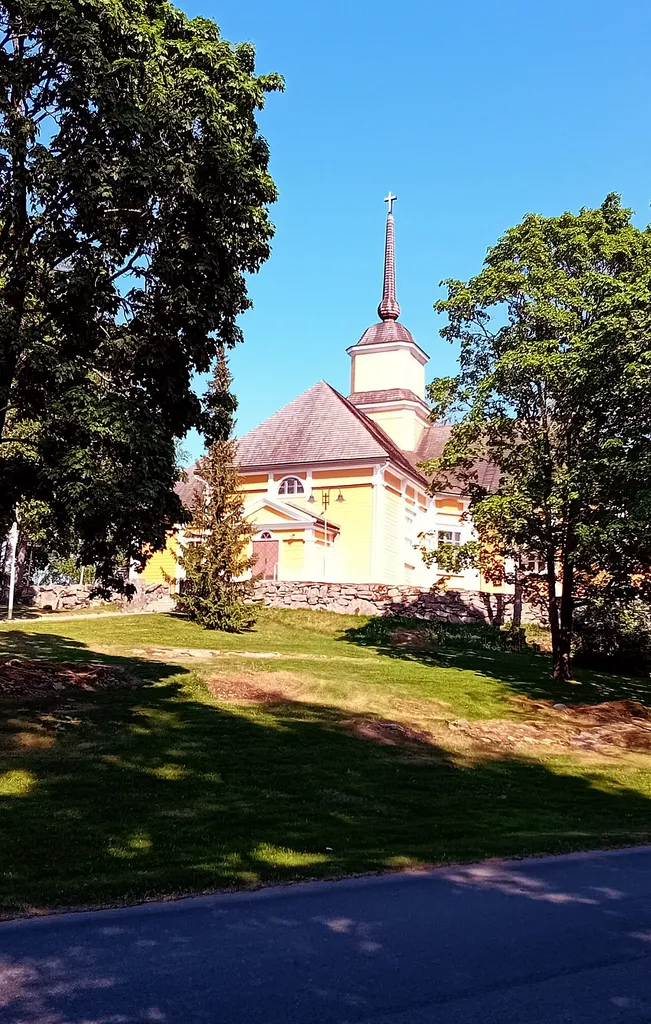 A church in Nurmijärvi, Finland.