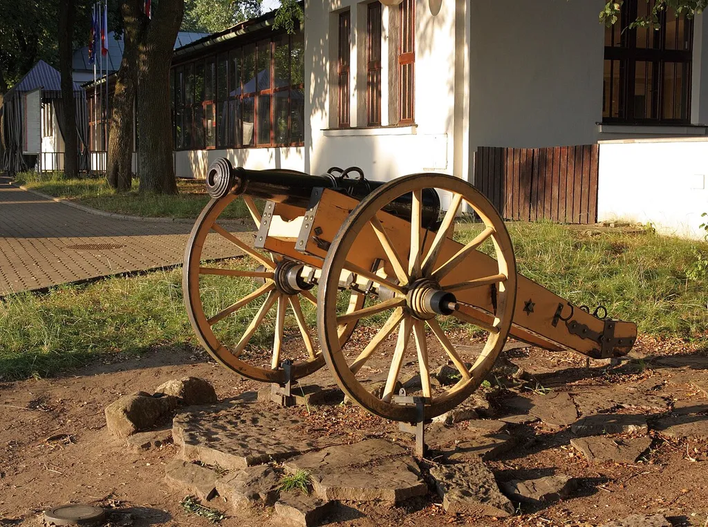 Replica of Austrian field gun