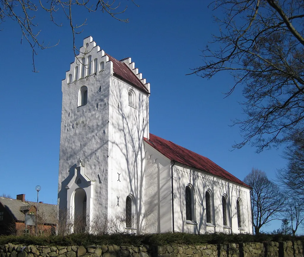 Västra Hoby kyrka i Skåne