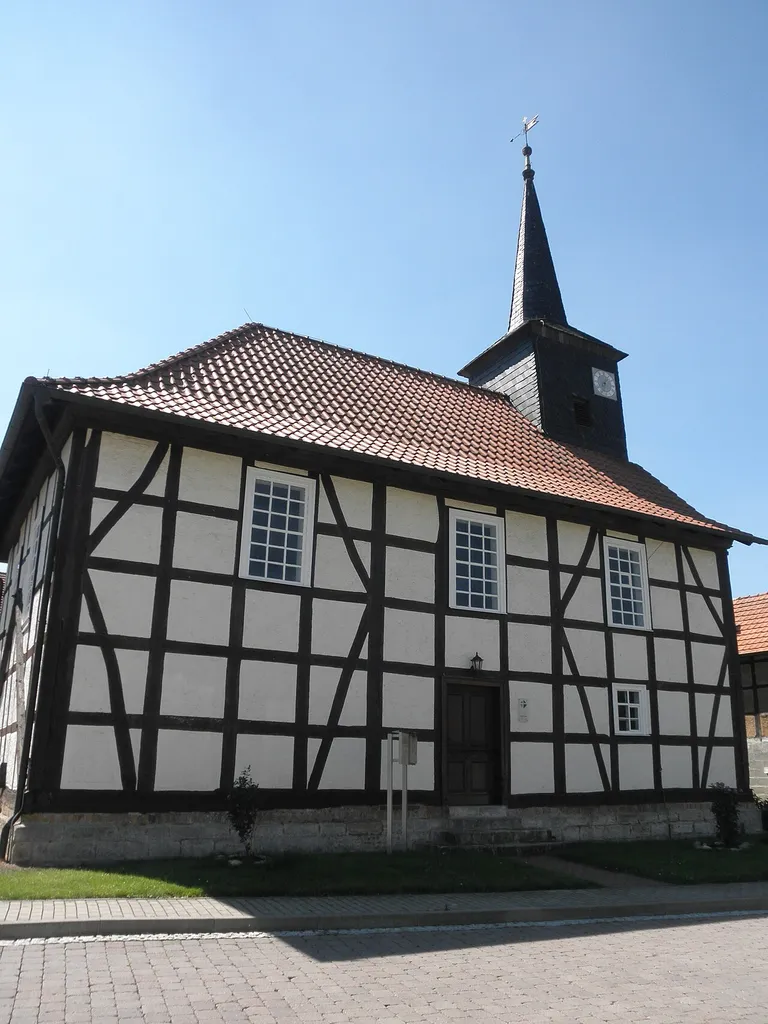 Church in Hohenbergen (Schlotheim) in Thuringia