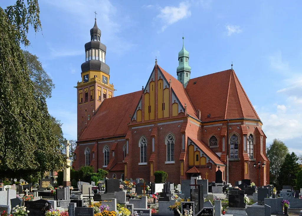 Wodzisław Śląski, ul. Kościelna 1 - Kościół parafialny p. w. Wniebowzięcia Najświętszej Marii Panny (zabytek nr A/1540/94)
